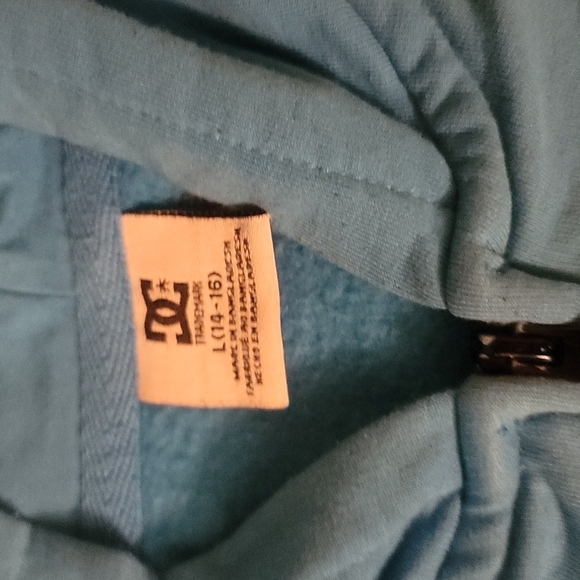 Blue DC Hoodie - Picture 3 of 4